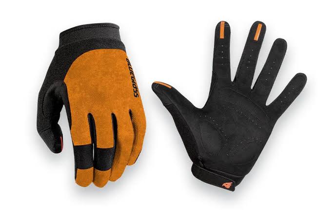 Bluegrass React Cycling Gloves (Orange)