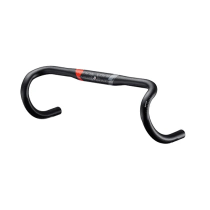 Controltech SLA Compact Drop Handlebar (Black/Red Decal)