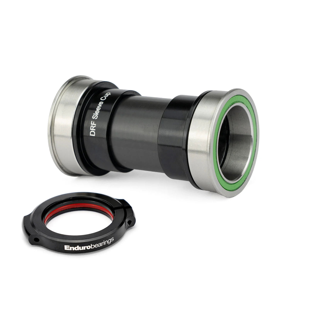 Enduro BKS-7015 - Press-In, Flanged, Double-Row, 440C Stainless Bottom Bracket solution for BB86/92 framesets to BB30 style cranksets