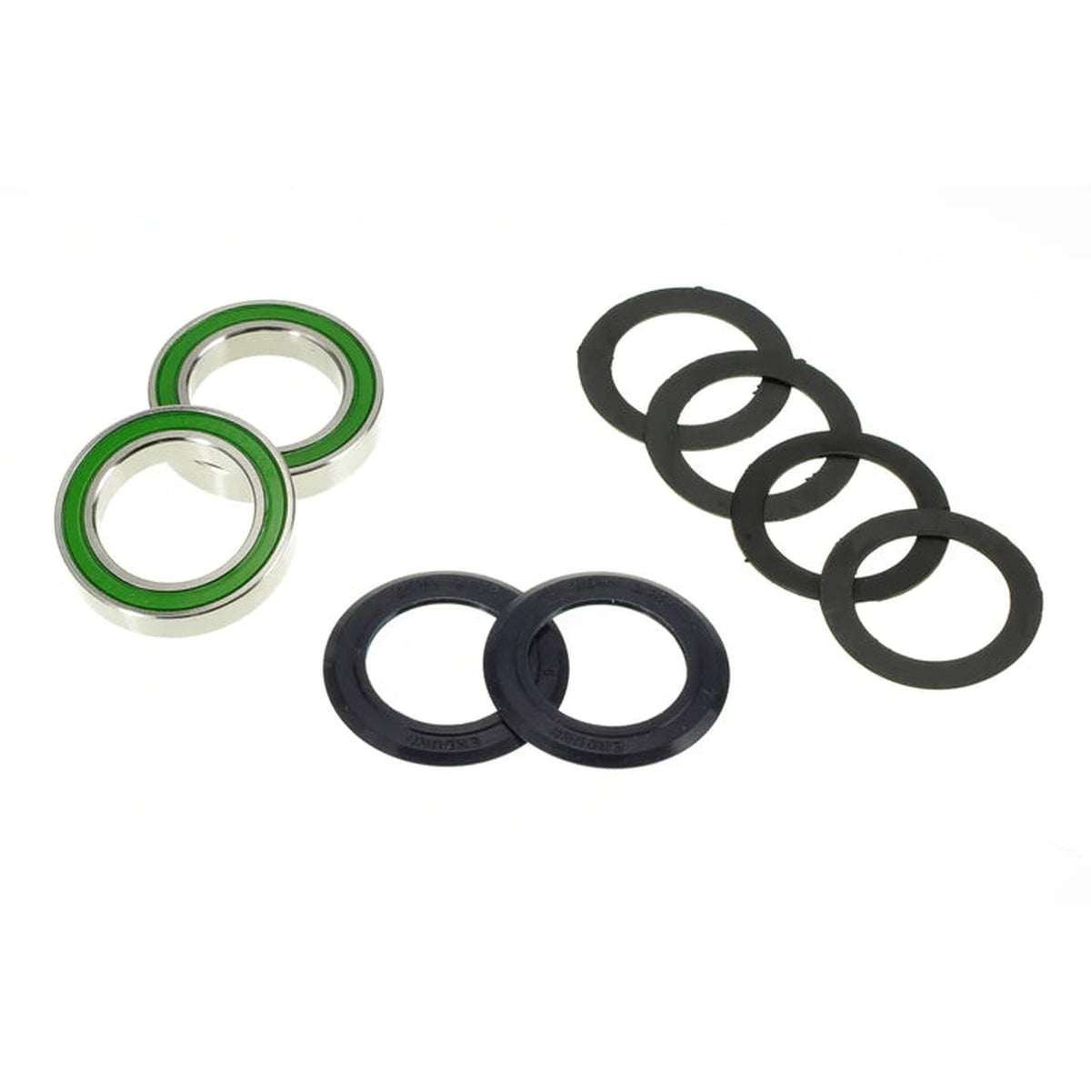 Enduro BKS-54102 – stainless steel, Angular Contact, Bottom Bracket Bearing Kit for Shimano 24mm x 37mm External Cup BBs