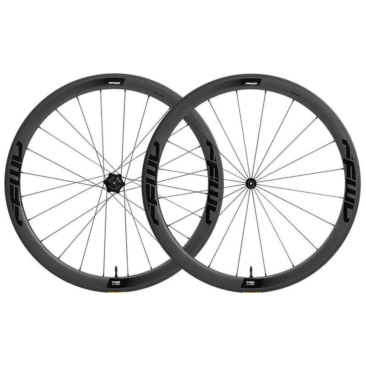 Fast Forward Tyro Carbon Tubeless Ready Rim Brake Wheel – Shimano (Grey)