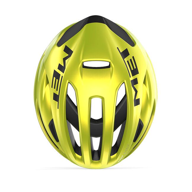 Met Rivale Mips Lime Yellow Metallic | Glossy