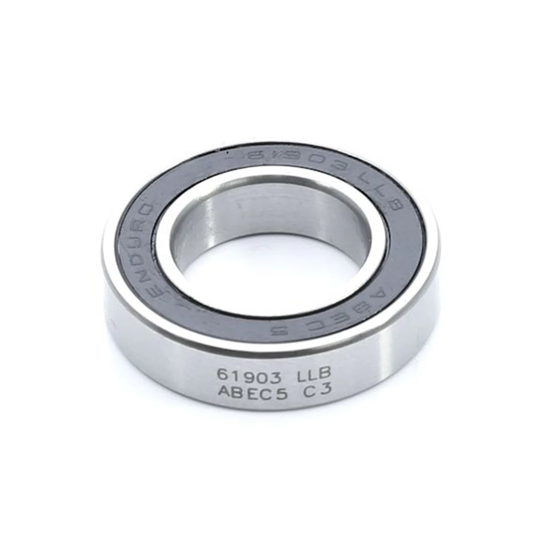 Enduro 61903 LLB C3 - ABEC-5 Radial Bearing (C3 Clearance) - 17mm x 30mm x 7mm