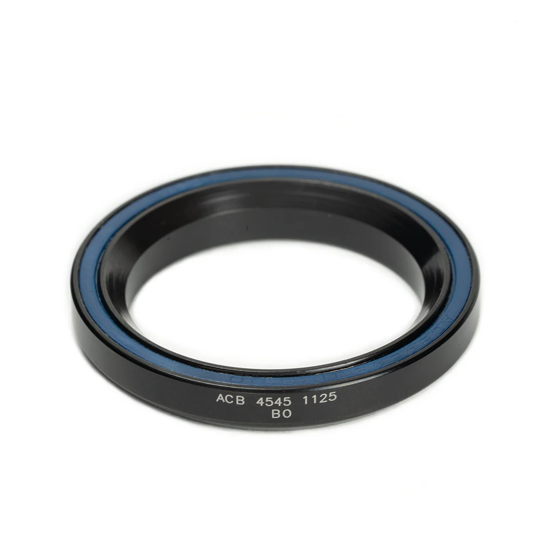 Enduro ACB 4545 1125 BO- 1-1/8 Black-Oxide treated Angular Contact Headset Bearing (30.5mm x 41.8mm x 6.5mm: 45x45 deg)