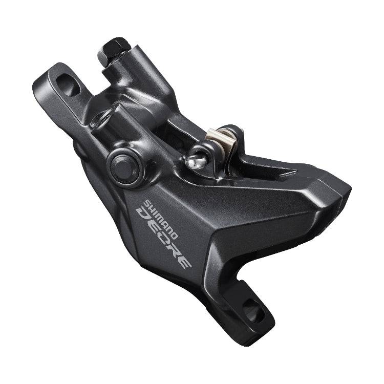 SHIMANO DISC BRAKE ASSEMBLED SET/J-kit, DEORE, BL-M6100(L), BR-M6120(F), W/O ADAPTER, RESIN PAD(W/O FIN), 1000MM HOSE(SM-BH90-SS