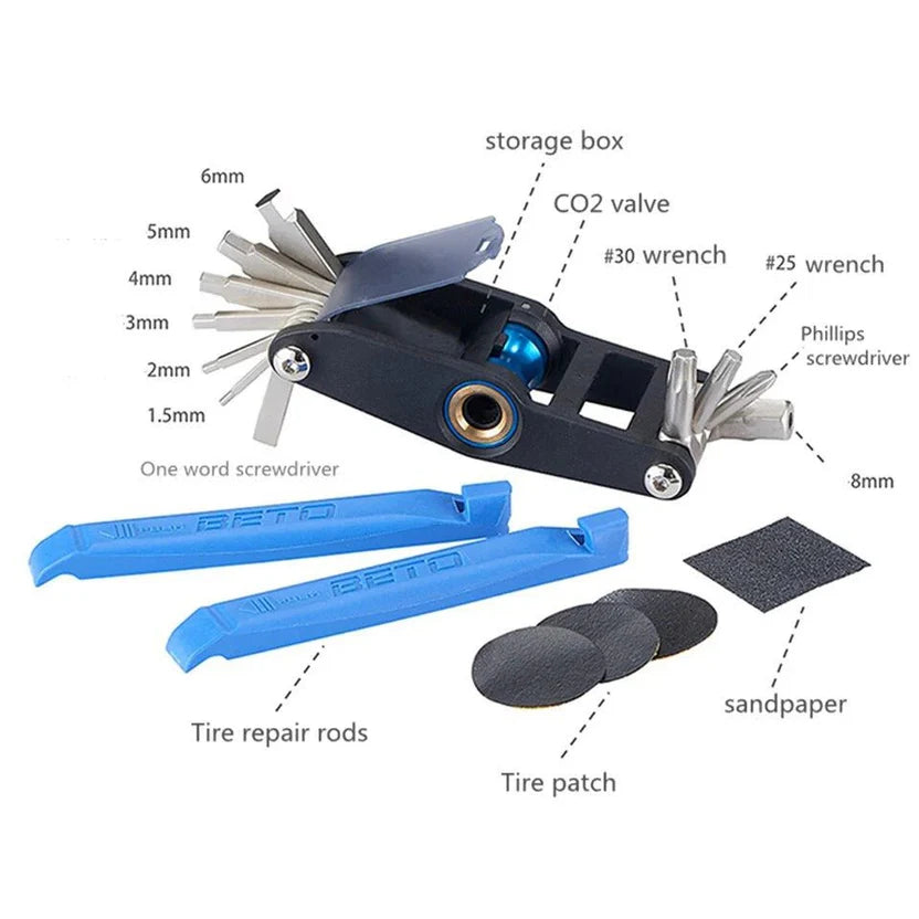 Beto BT-341 CO2 14-In-1 Multi Tool