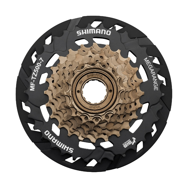Shimano Tourney MF-TZ500-7-CP Speed Freewheel (3×7)
