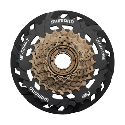 Shimano Tourney MF-TZ500-7-CP Speed Freewheel (3×7)