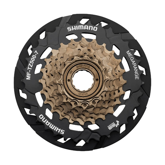 Shimano Tourney MF-TZ500-7-CP Speed Freewheel (3×7)