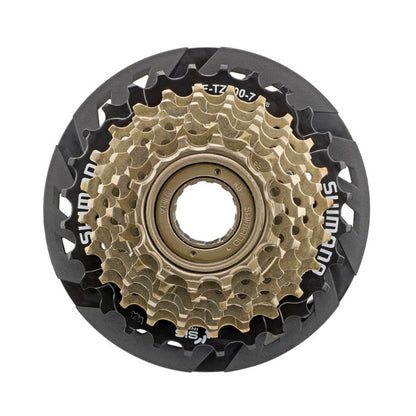 Shimano Tourney MF-TZ500-7-CP Speed Freewheel (3×7)