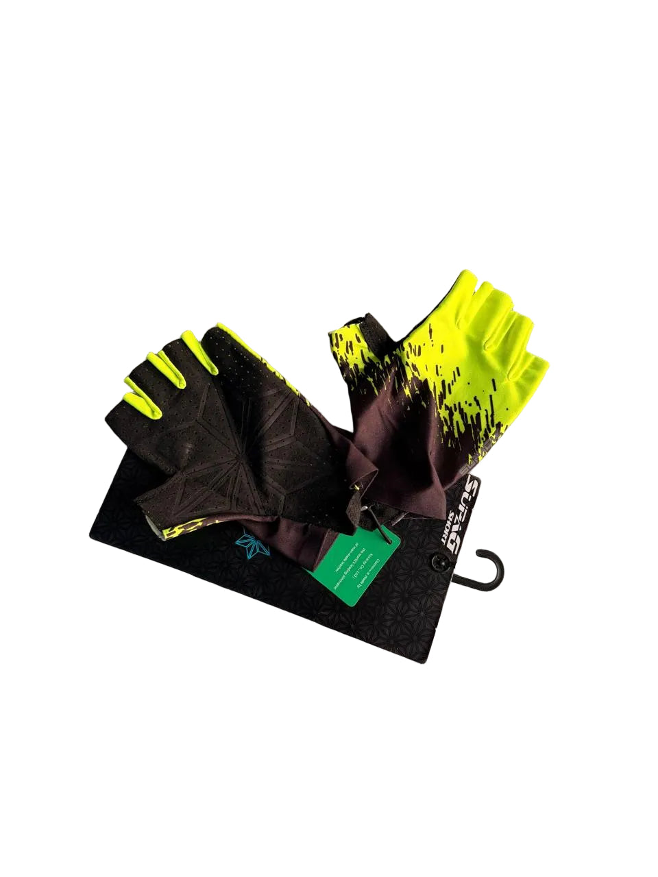 Supacaz SupaG Short Gloves Neon Green