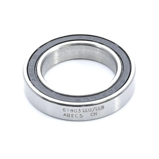 Enduro 61803 LLU/LLB CN- ABEC-5 Radial Bearing (CN Clearance) - 17mm x 26mm x 5mm