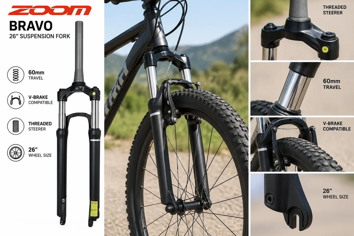 Zoom Bravo 26-Inch Suspension Fork