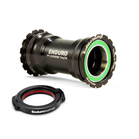 Enduro BKC-0899 - TorqTite, Ceramic-Hybrid, XD15, Angular Contact, Bearing Bottom Bracket for BB386 framesets and SRAM DUB cranksets