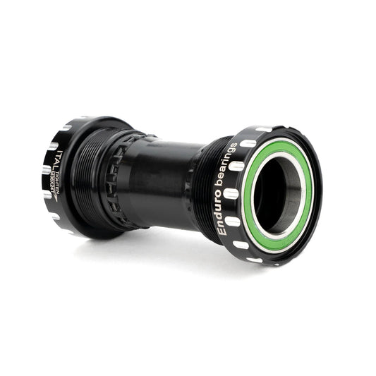 Enduro BKC-0811 - Italian Thread-In, Ceramic-Hybrid, XD15, Angular Contact, Bearing Bottom Bracket for Italian-threaded framesets and Shimano 24mm Cranksets