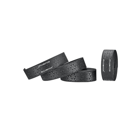 Ciclovation Advanced Bar Tape, Seitex Ballistic, Magic Cube Glossy Black
