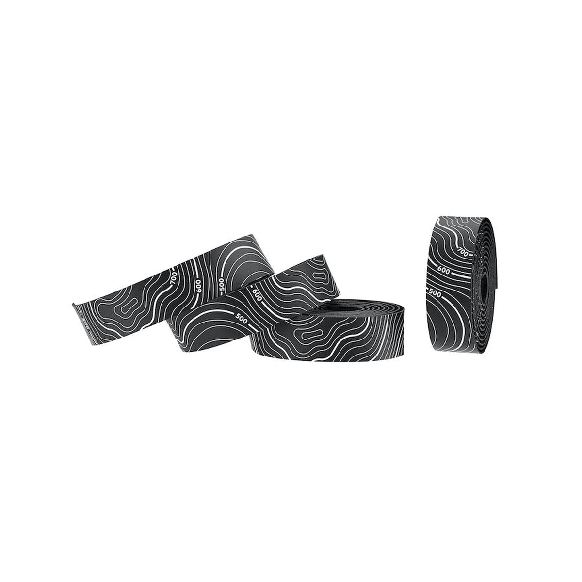 Ciclovation Bartape Advanced Bar Tape with Leather Touch, Minimalism TOPO / Snow White