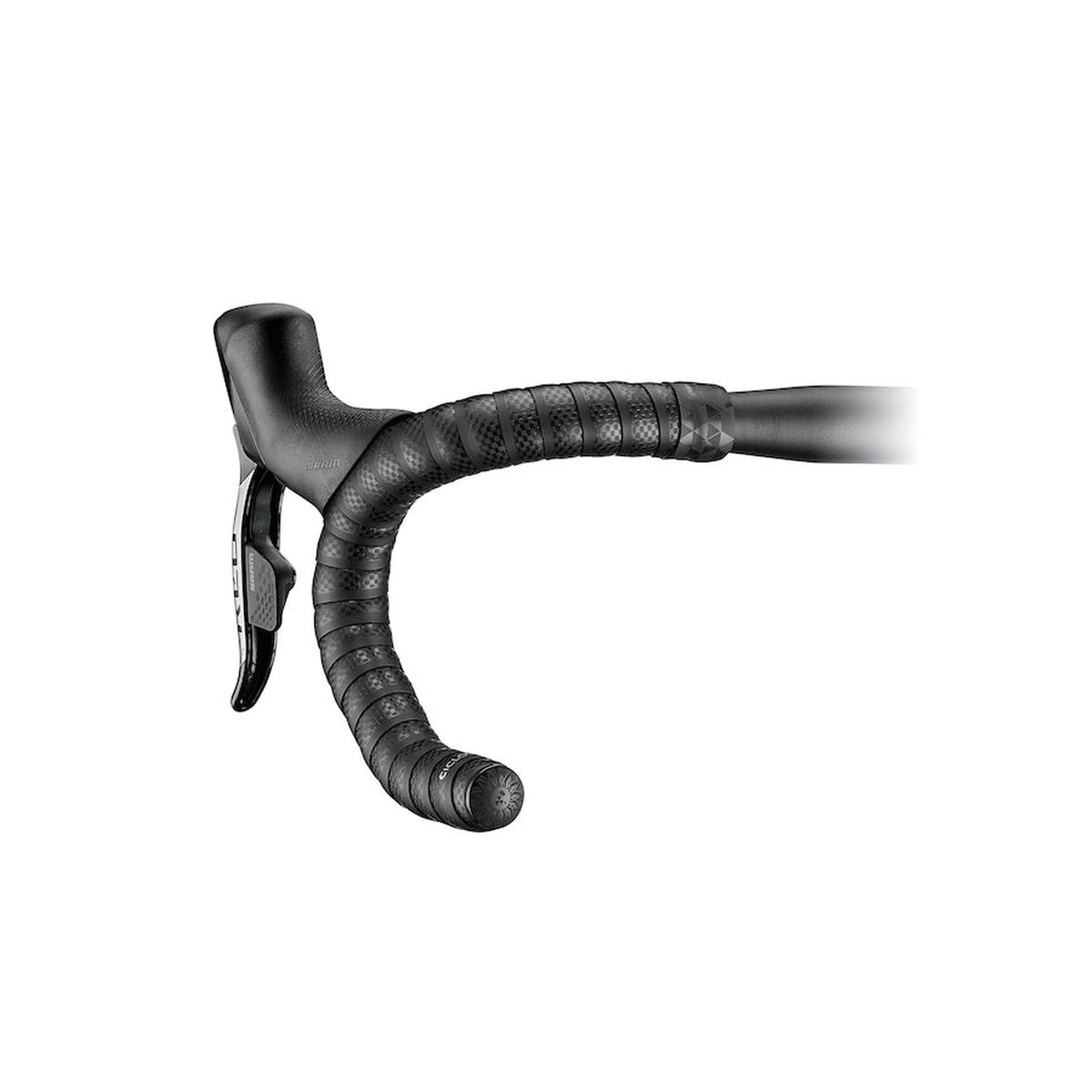 Ciclovation Poly Touch Vapor Metallic Advanced Bartape, Gam Black