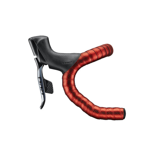 Ciclovation Poly Touch Vapor Metallic Advanced Bartape, Soul Red