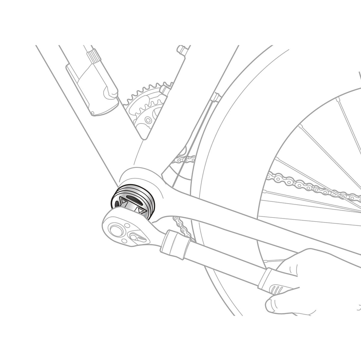 Topeak External Bottom Bracket Tool