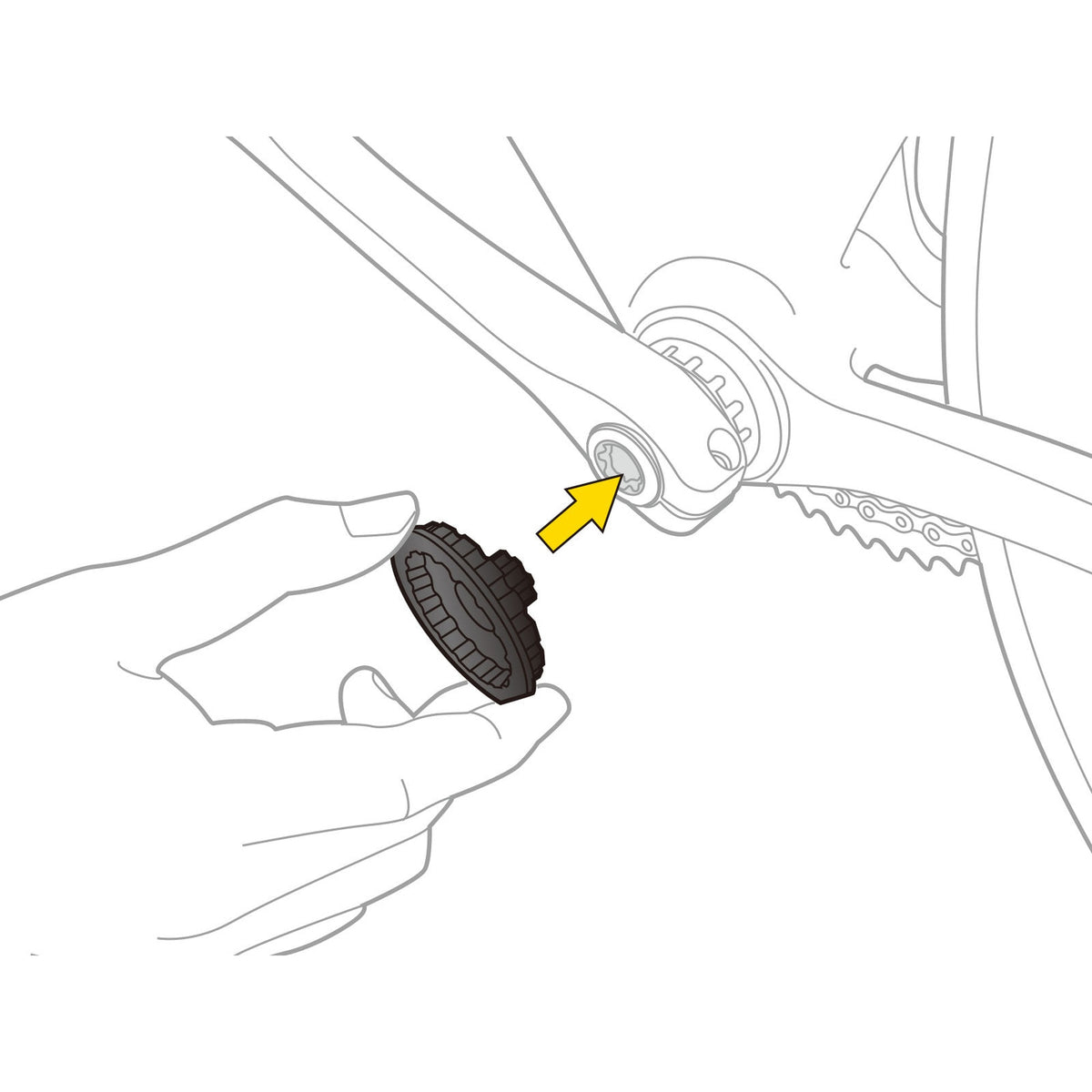 Topeak External Bottom Bracket Tool