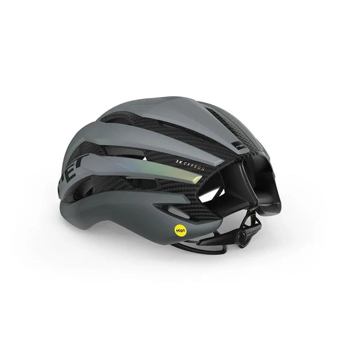 Met Trenta MIPS Road Cycling Helmet, Matt Gray Iridescent