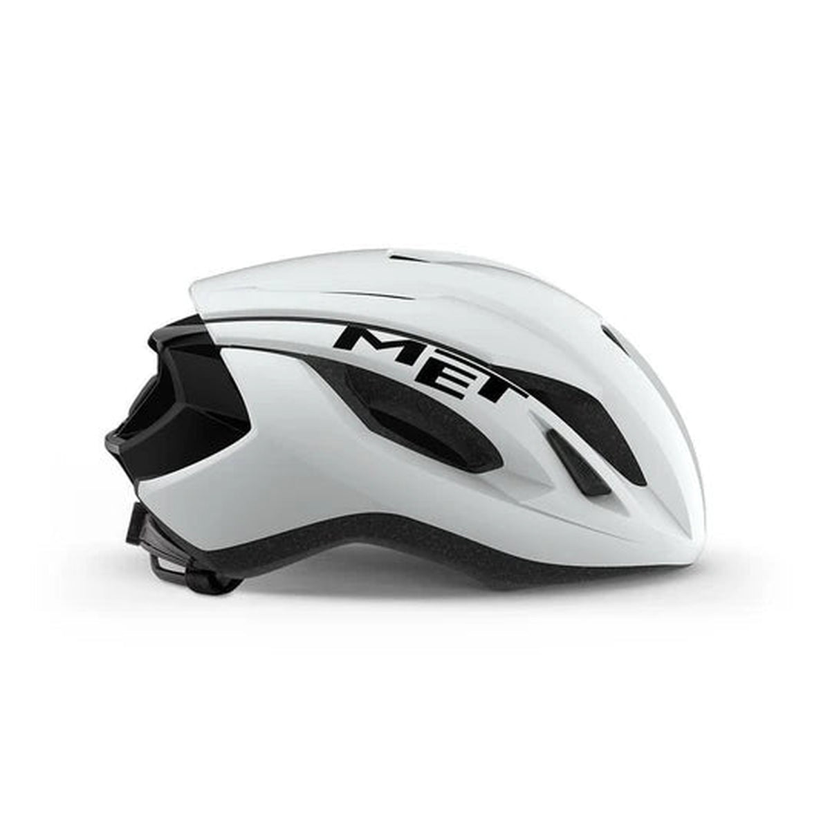Met Strale CE White Black | Matt Glossy