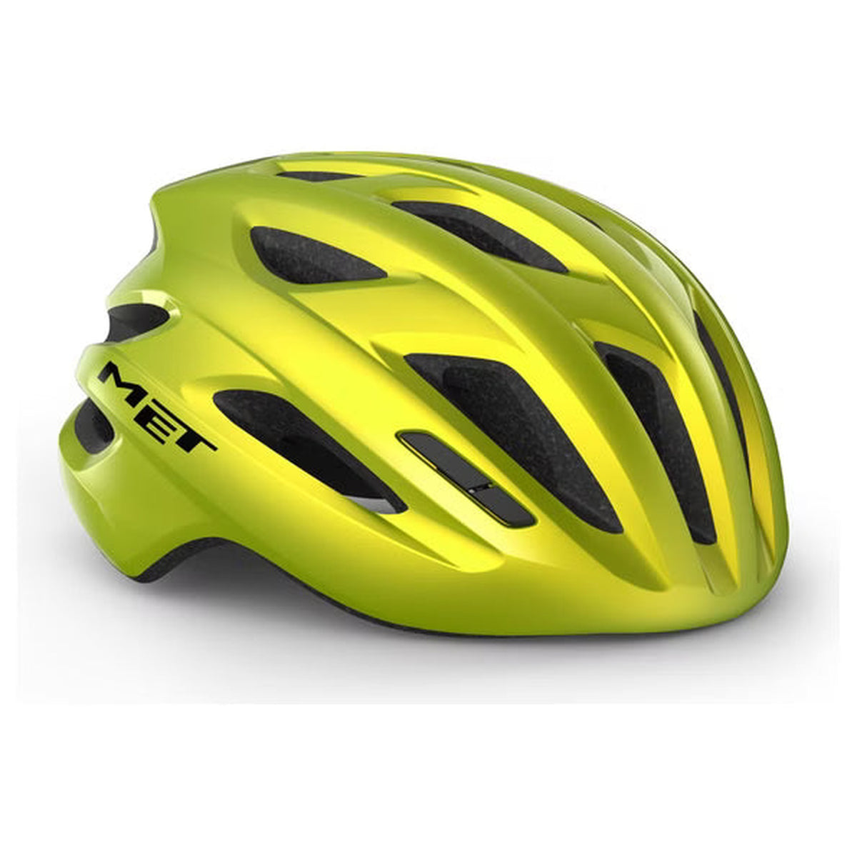 Met Idolo Mips Lime Yellow Metallic Glossy Helmet