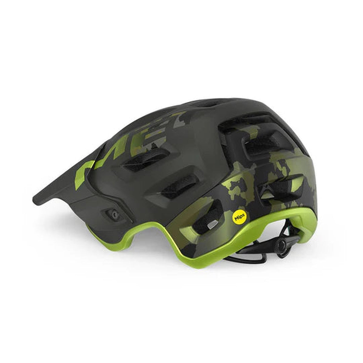Met Roam Mips CE Camo Lime Green | Matt