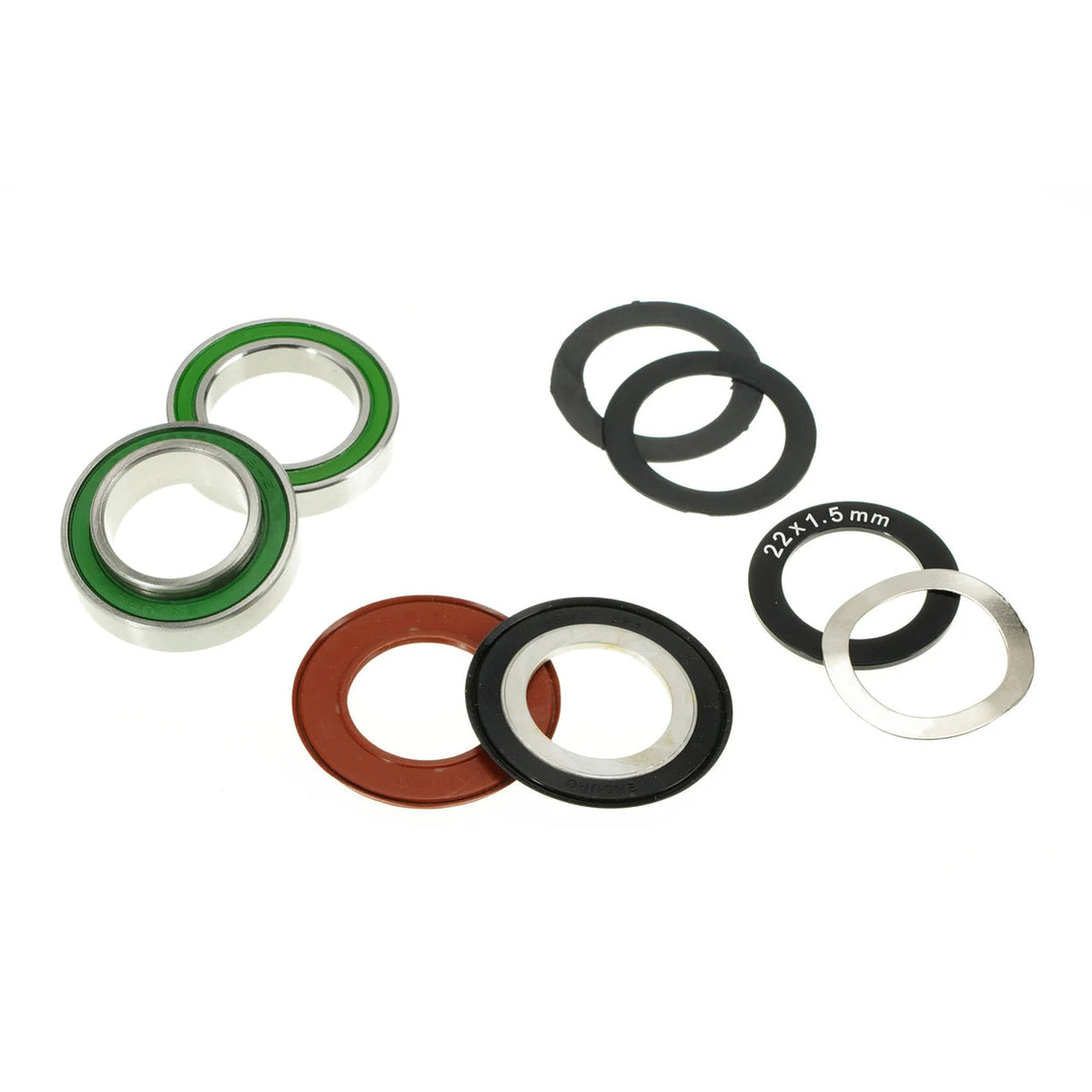 Enduro BKS-5426 - 440C Stainless, Angular Contact, Bottom Bracket Bearing Kit for SRAM GXP Cranksets and BB90/95 framesets