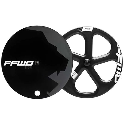 Fast Forward DISC-T LION + FIVE-T TRACK combo carbon wheel set