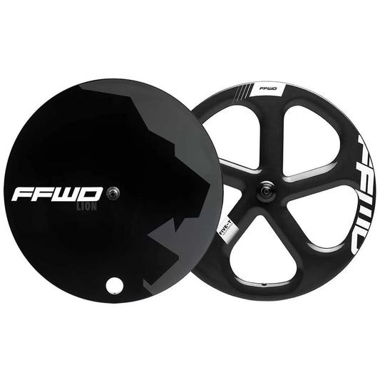 Fast Forward DISC-T LION + FIVE-T TRACK combo carbon wheel set