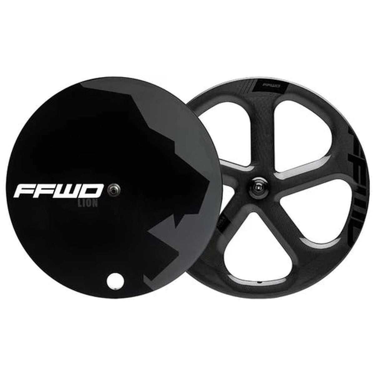 Fast Forward DISC-T LION + FIVE-T TRACK combo carbon wheel set