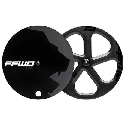 Fast Forward DISC-T LION + FIVE-T TRACK combo carbon wheel set