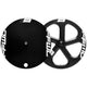 Disc/five-t combo carbon wheel set tubular track white