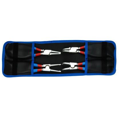 Unior Set of lock rings pliers PLUS in bag 140 (3-13mm)