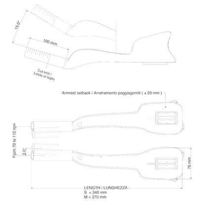DEDA JET TWO CLIP-ON,UD carbon construction