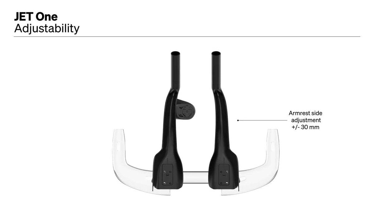 DEDA JET TWO CLIP-ON,UD carbon construction
