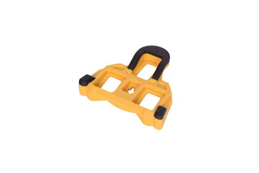 FLR cleats 4.5 Degrees Of Float Compatible with SPD-SL Pedals-Yellow