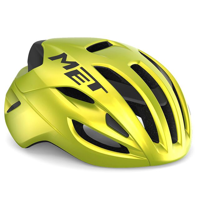 Met Rivale Mips Lime Yellow Metallic | Glossy