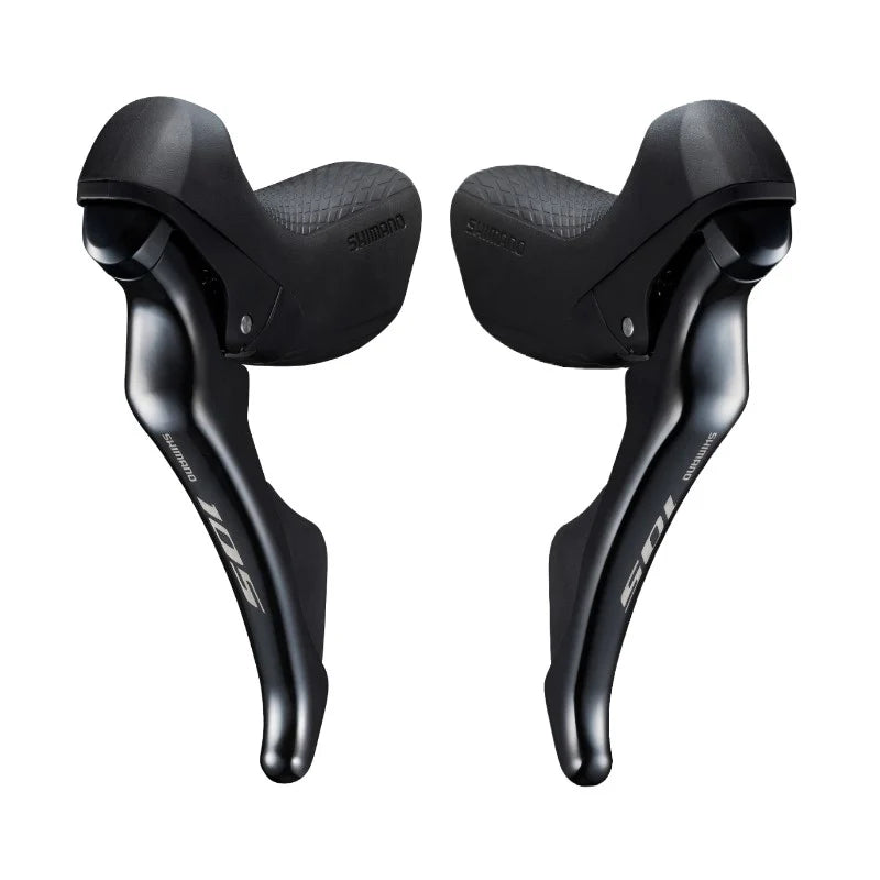 SHIMANO SHIFT/BRAKE LEVER SET, ST-R7000, 105, R AND L, 2X11-SPEED,STANDARD SHIFT/BRAKE CABLELENGTH, BLACK OUTER, BLACK