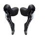 SHIMANO SHIFT/BRAKE LEVER SET, ST-R7000, 105, R AND L, 2X11-SPEED,STANDARD SHIFT/BRAKE CABLELENGTH, BLACK OUTER, BLACK