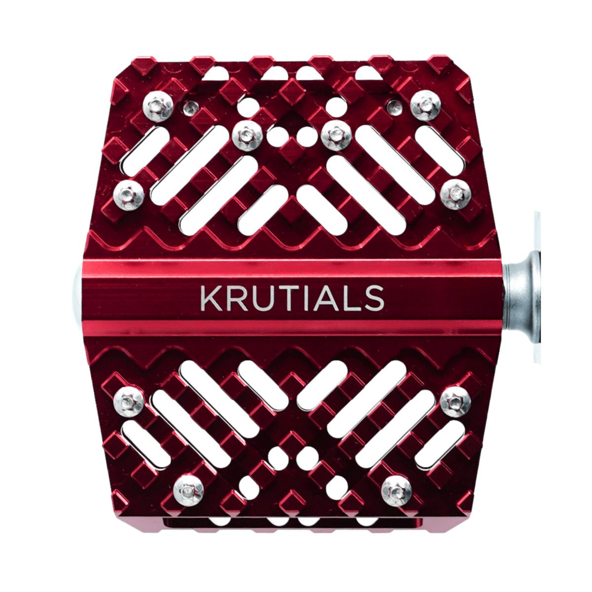 Krutials platform pedal red