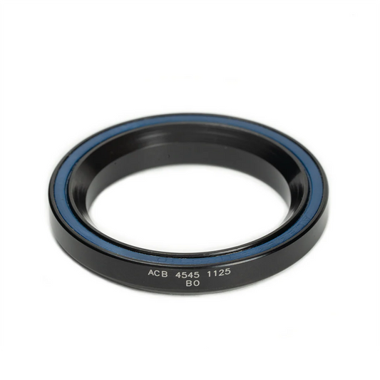 Enduro ACB 4545 1125 BO- 1-1/8 Black-Oxide treated Angular Contact Headset Bearing (30.5mm x 41.8mm x 6.5mm: 45x45 deg)