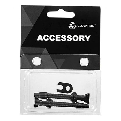 Ciclovation Light-Weight Tubeless Valve Stem - Black