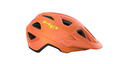 MET Eldar Orange Matt Helmet UN