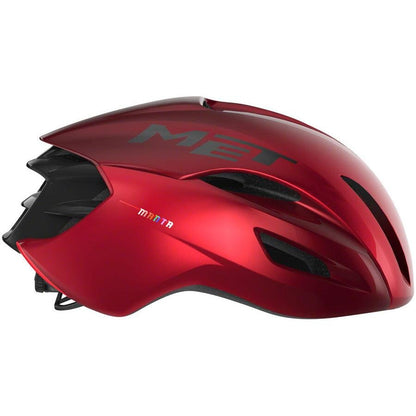Met Manta Mips CE Red Metallic | Glossy