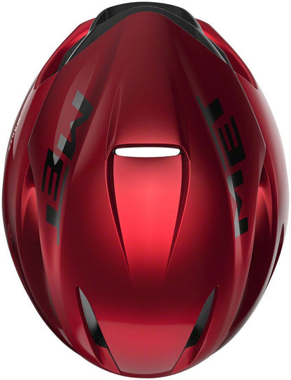 Met Manta Mips CE Red Metallic | Glossy