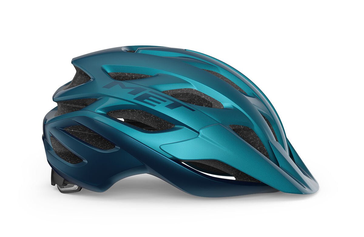 Met Veleno Mips CE | Teal Blue Metallic/Glossy
