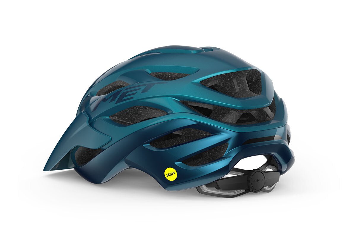 Met Veleno Mips CE | Teal Blue Metallic/Glossy